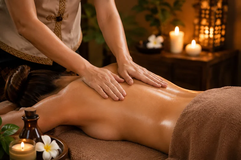 Thai Massage Moi Wellness und Thai-Massagen Rücken-Massage